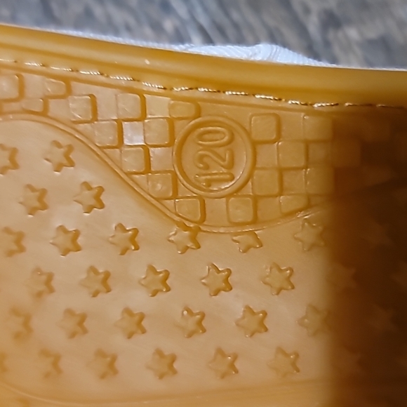 NWT New baby sandals rubber soles lots of grip size 120 checkered with front bow - Picture 9 of 11